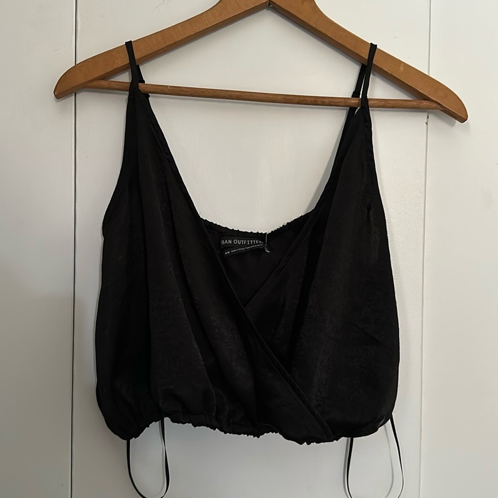 Urban Outfitters Crushed Satin Tank